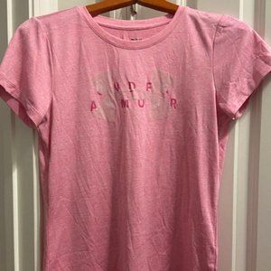 Pink Under Armour T-shirt